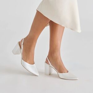 Dolce Vita Carel High Heels True White Satin